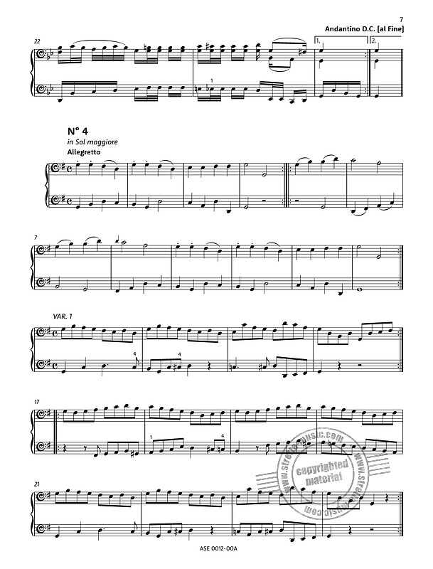 Friedrich Dotzauer - Twelve Original Pieces, Op. 58