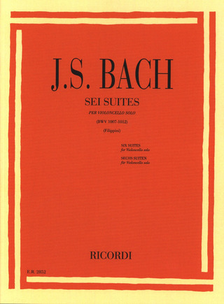 Johann Sebastian Bach - 6 Suites Per Violoncello Solo Bwv 1007 - 1012