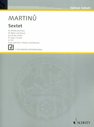 Bohuslav Martinů - Sextett H 174 (1929)