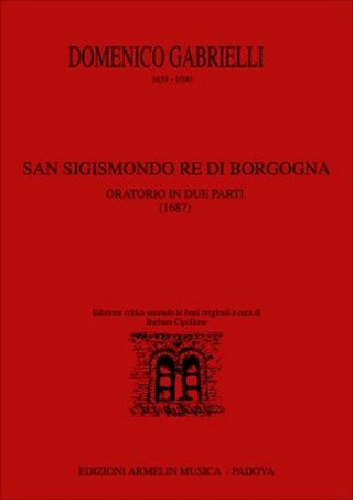Domenico Gabrielli - San Sigismondo Re Di Borgogna