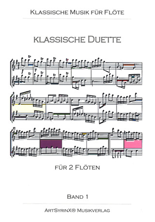 Klassische Duette für zwei Flöten 1