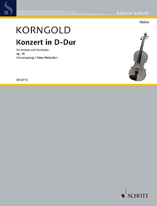 Erich Wolfgang Korngold - Concerto en ré majeur