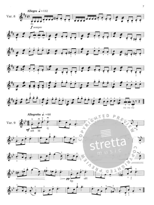Otakar Ševčík - 40 Variationen op. 3 (2)