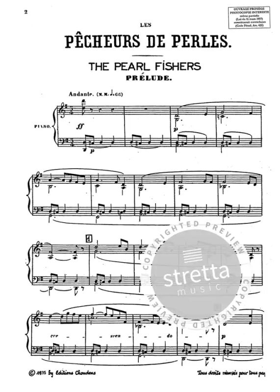 Georges Bizet - Les Pêcheurs de perles