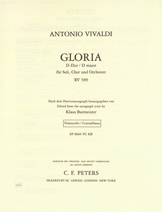 Antonio Vivaldi - Gloria D-Dur RV 589