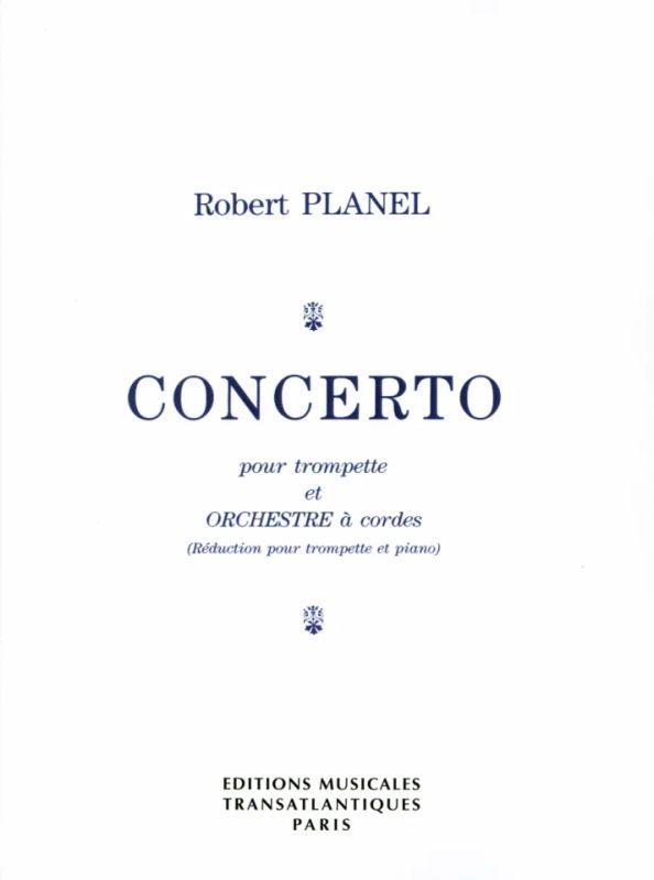 Robert Planel - Concerto