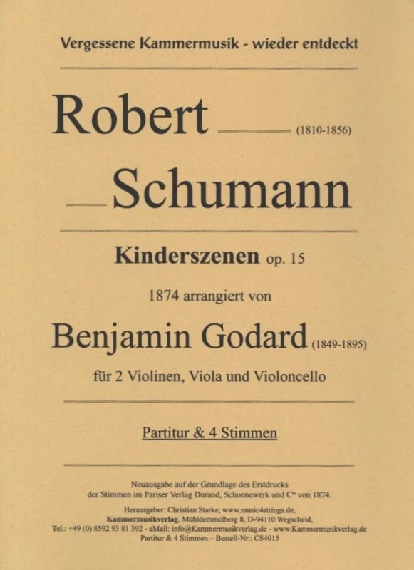 Robert Schumann - Kinderszenen op. 15