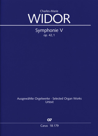 Charles-Marie Widor - Sinfonie V op. 42/1