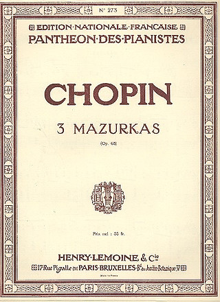 Frédéric Chopin - Mazurkas Op.63 (3)