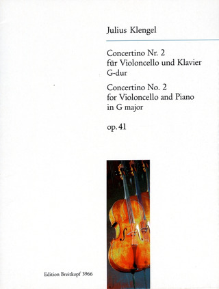 Julius Klengel - Concertino Nr. 2 G-dur op. 41