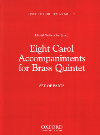 David Willcocks - Eight Carol Accompaniments for Brass a 5