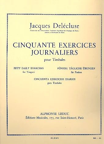 Jacques Delécluse - 50 Exercices Journaliers