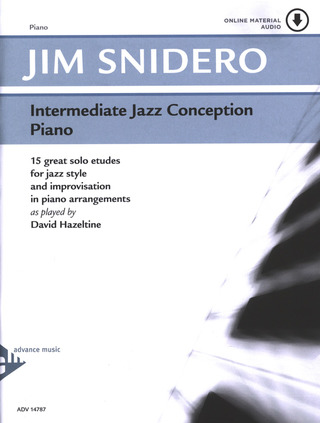 Jim Snidero - Intermediate Jazz Conception – Piano