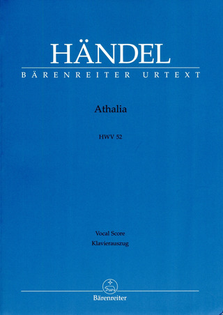 Georg Friedrich Haendel - Athalia HWV 52