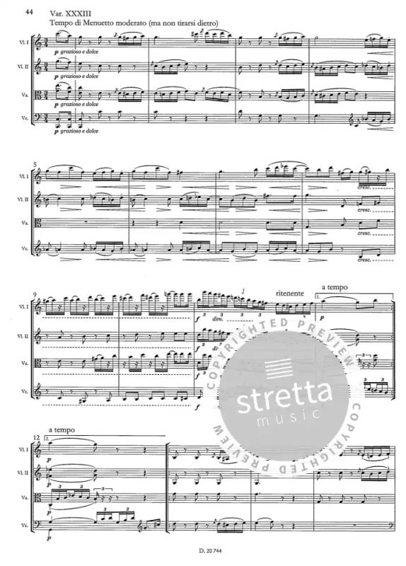 Ludwig van Beethoven - 33 Veränderungen über einen Walzer von Anton Diabelli op. 120 (3)