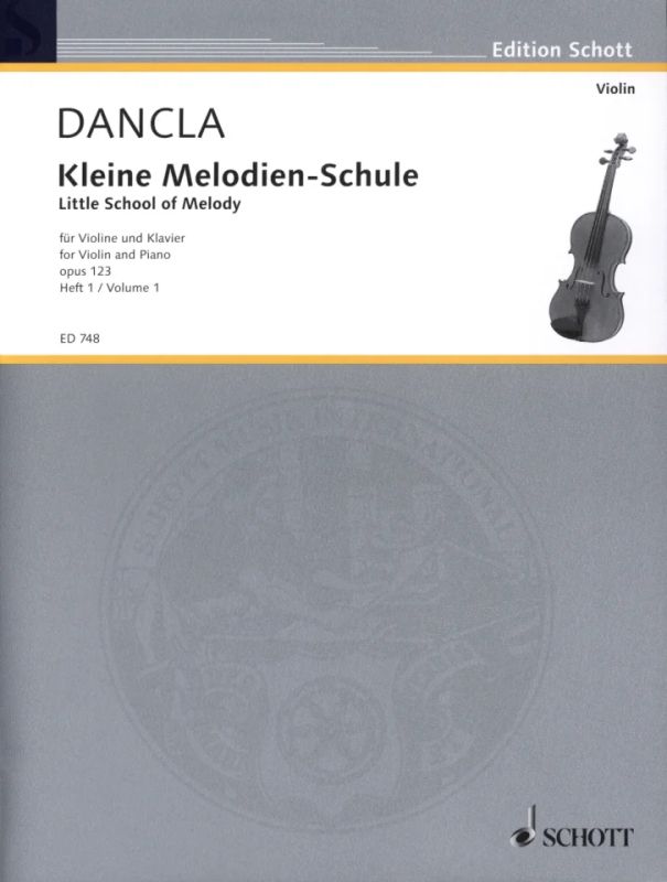 Charles Dancla - Kleine Melodien-Schule op. 123