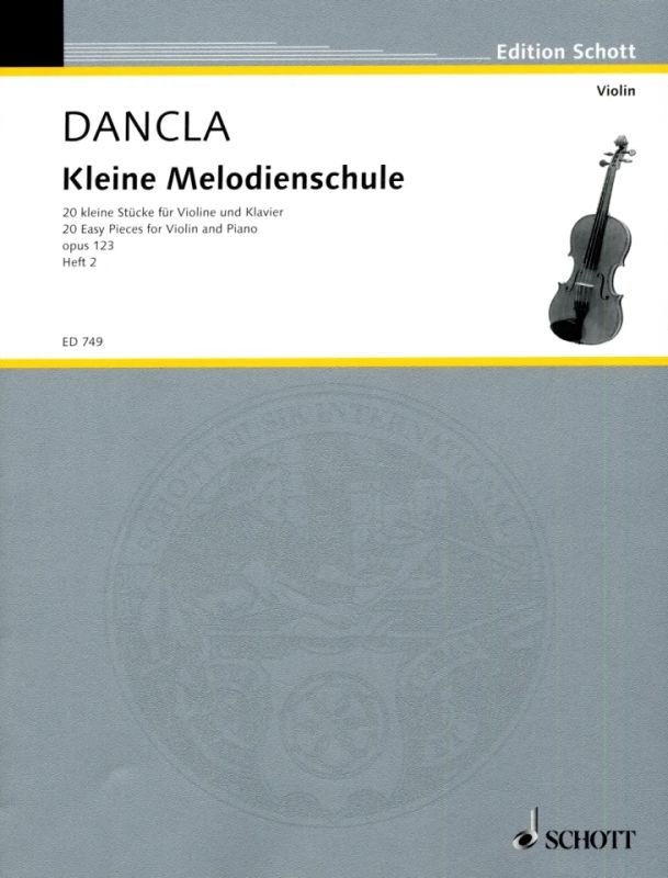 Charles Dancla - Kleine Melodienschule op. 123
