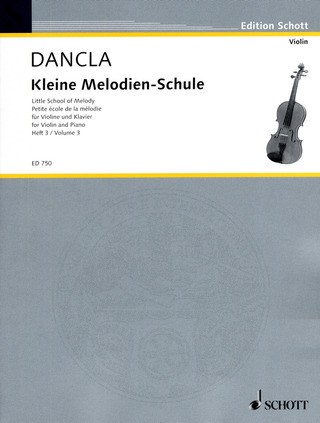 Charles Dancla - Kleine Melodienschule op. 123