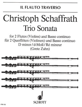 Christoph Schaffrath - Trio Sonata d-Moll