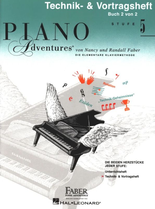 Nancy Faberet al. - Piano Adventures: Technik- & Vortragsheft 5