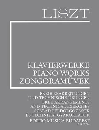Franz Liszt - Free Arrangements and Technical Exercises (Suppl.16)
