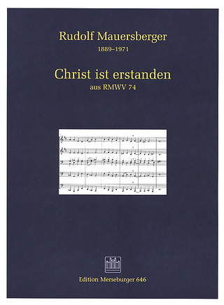 Rudolf Mauersberger - Christ ist erstanden RMWV 74.5