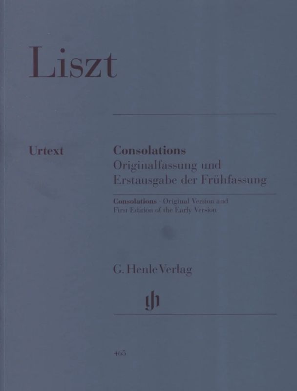 Franz Lisztm fl. - Consolations