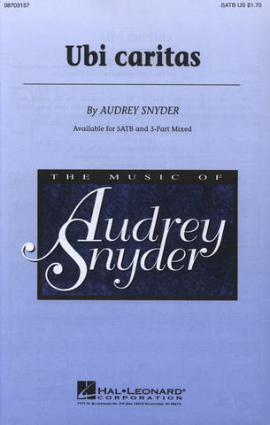 Audrey Snyder - Ubi Caritas