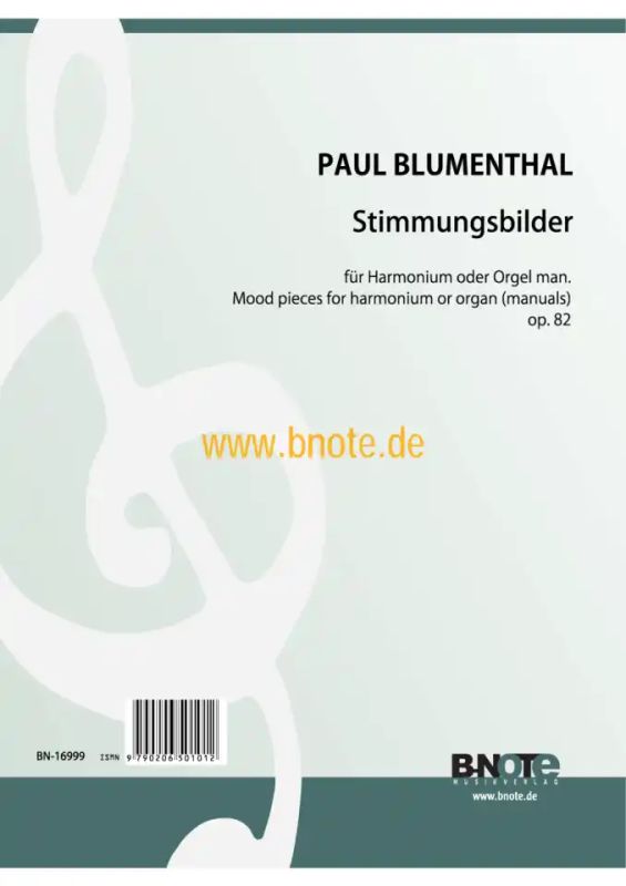 Paul Blumenthal - Stimmungsbilder op. 82