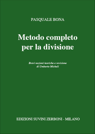 Pasquale Bona - Metodo completo per la divisione
