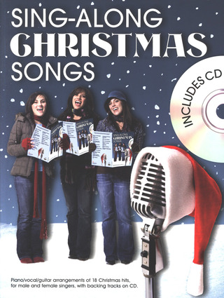 Sing-Along Christmas Songs (Book And Cd) Pvg Book/Cd