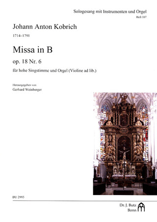 Johann Anton Kobrich - Missa B-Dur op.18  Nr. 6