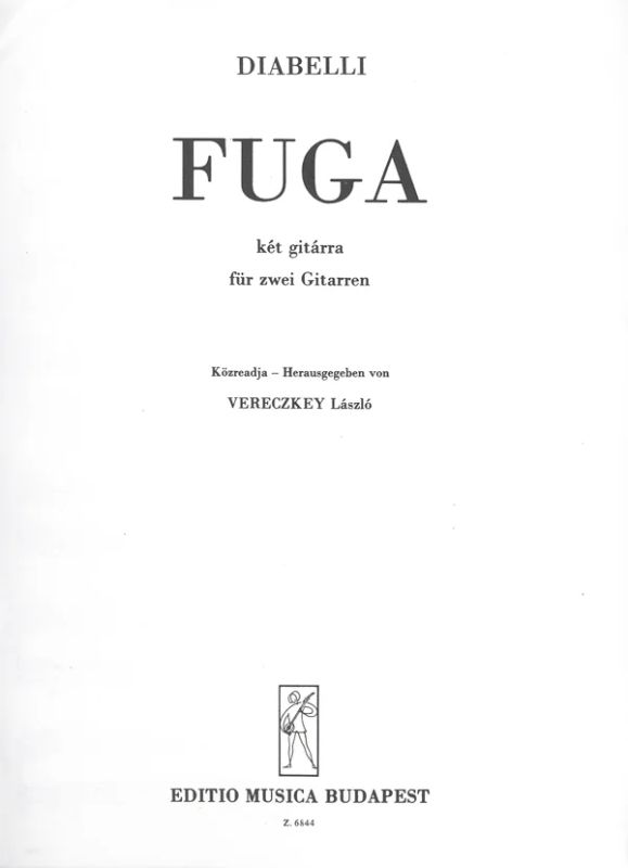 Anton Diabelli et al.: Fuga Für Zwei Gitarren (0)