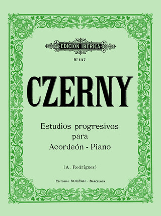 Carl Czerny - Estudios Progresivos para Acordeón-Piano