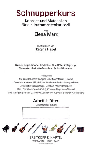 Elena Marx - Schnupperkurs – Arbeitsblätter