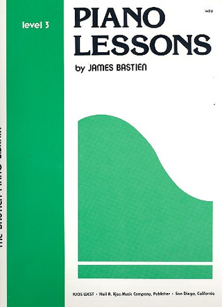 James Bastien - Piano Lessons Level 3