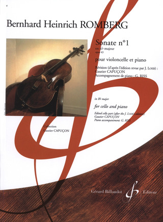 Bernhard Romberg - Sonate en b majeur op.43