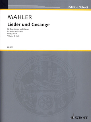 Gustav Mahler - Lieder und Gesänge Heft 3