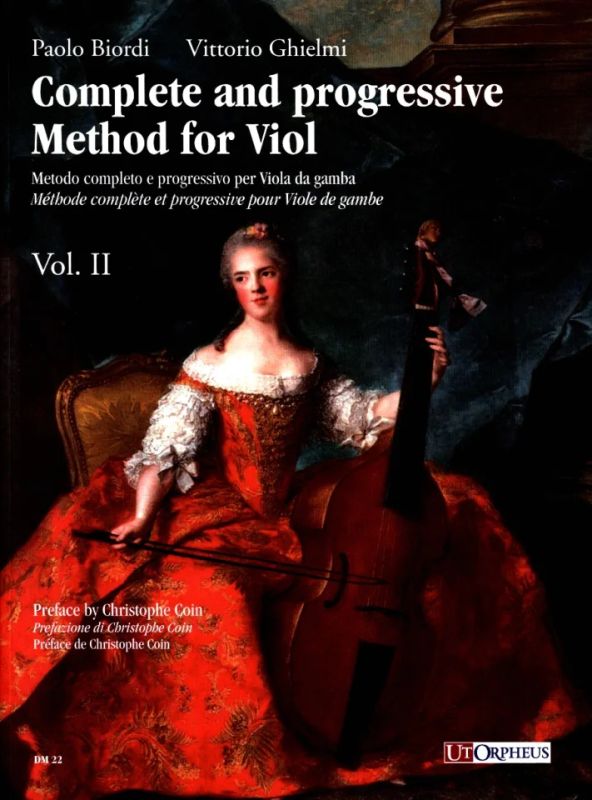 Biordi Paolo + Ghielmi Vittorio - Complete and progressive Method for Viol. Vol. 2