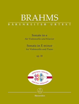 Johannes Brahms - Sonate e-Moll op. 38