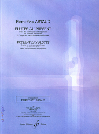 Pierre-Yves Artaud, Flûtes au Présente