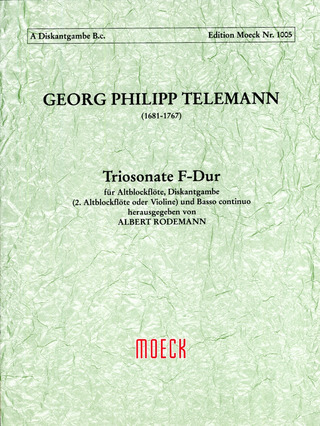 Georg Philipp Telemann - Triosonate F-Dur