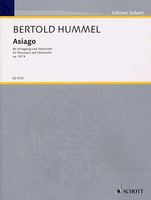Bertold Hummel - Asiago op. 107 b (2001)