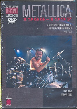 Metallica: Metallica Legendary Licks Drums 1988-97 Dvd