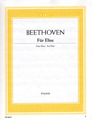 Ludwig van Beethoven - Für Elise WoO 59 (1810)