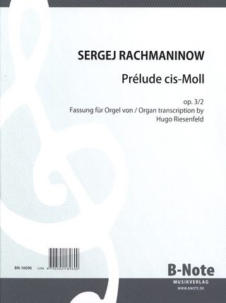 Sergej Rachmaninov - Prélude cis-Moll op.3/2 (Arr. Orgel)