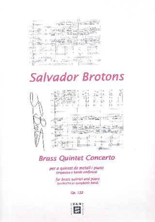Salvador Brotons - Concerto op.132
