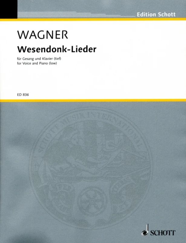 Richard Wagner - Wesendonck-Lieder WWV 91 A (1857-1858)