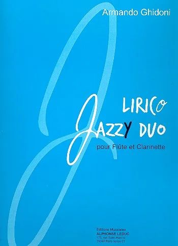 Lirico jazzy duo (8'46'') pour flûte et clarinette