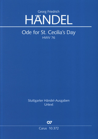 George Frideric Handel - Ode for St. Cecilia's Day HWV 76 (1739)